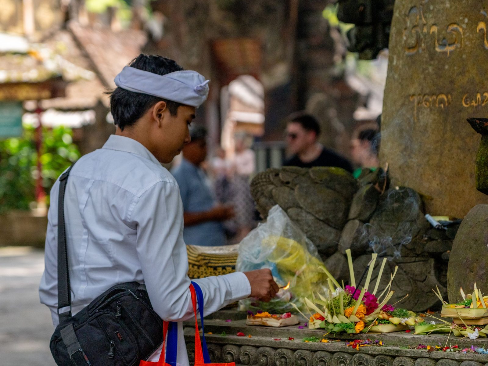 Temples, Cepuk Weaving and a Family Kitchen